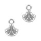 Cymbal ™ DQ metal ending Padanassa for Ginko beads - Antique silver